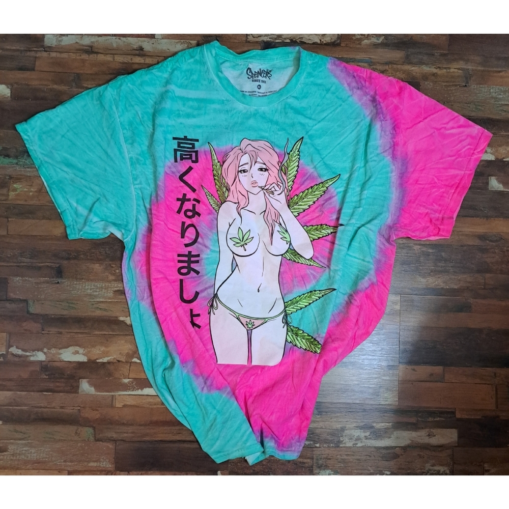 Spencer's Hot Anime Girl Tee
